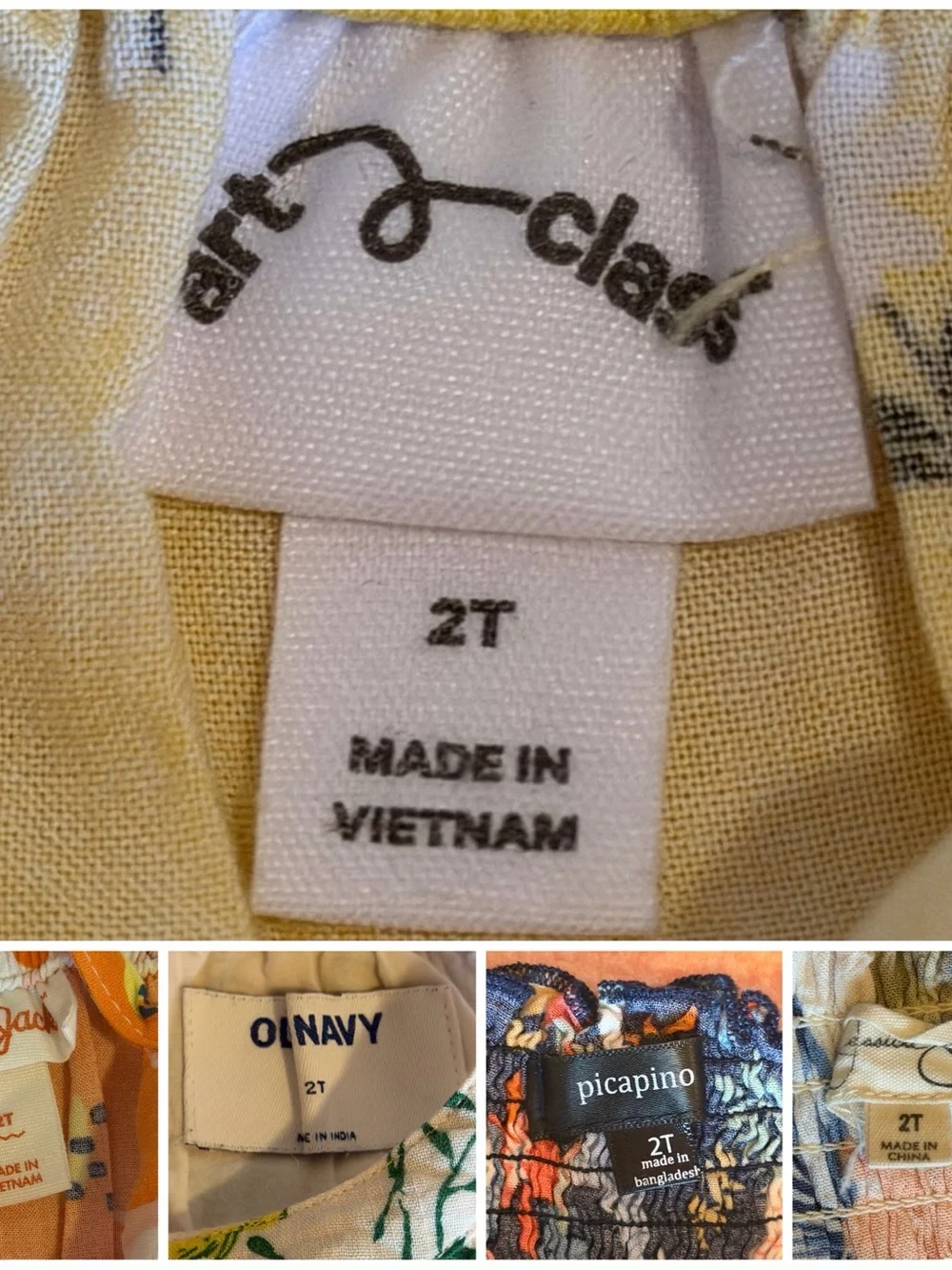Toddler Girls Clothes Lot Size 2T Dresses Outfits Old Navy H&M Cat & Jack 11pc